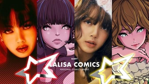 BLACKPINK LISA 成立个人漫画品牌“Lalisa Comics”，首部作品取材自身演艺经历！