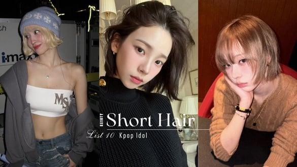 Karina短发太美！10位大受好评的“短发Kpop女星”：Winter、Hanni短发超灵动