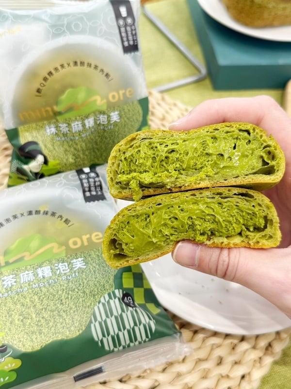 泡芙爱好者必吃全家“抹茶麻糬泡芙”