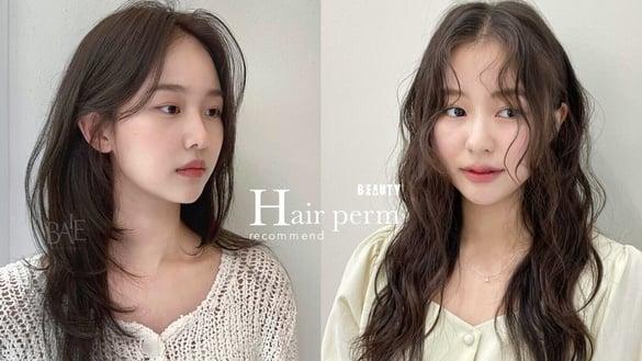 渐层感烫发趋势！2025渐层烫发推荐，人鱼卷、轮廓烫显瘦修饰脸型，过渡期也不乱翘