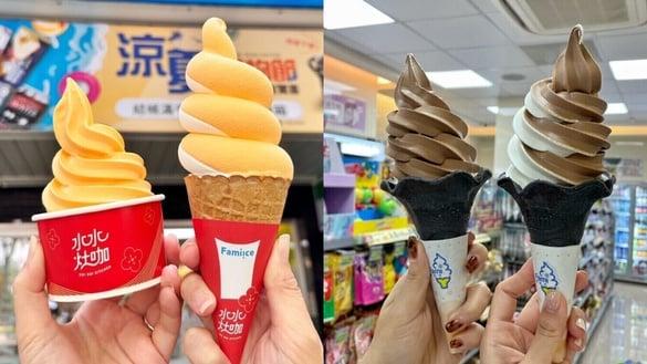 霜淇淋买一送一！全家“木瓜牛奶霜淇淋”回归，加码芭乐、巧克力霜淇淋都要吃！
