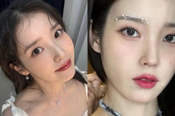 《苦尽柑来遇见你》IU日常空气感妆容重点！无辜犬系干净眼妆、英气眉型是关键！ 最新 图14张