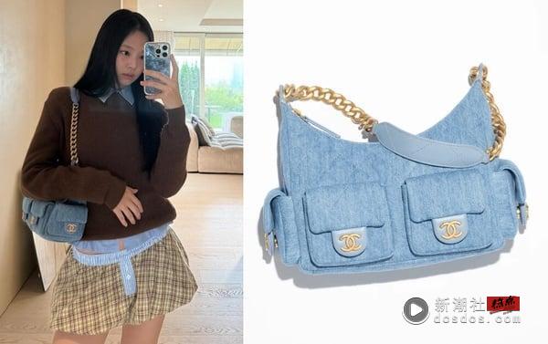 2025牛仔包回来了！从 CHANEL 到平价品牌，精选 10 款必收牛仔包推荐，Jennie同款超美 时尚 图3张