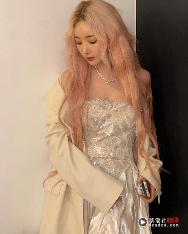 2025春夏染发颜色女星范本推荐！朴敏英粉发太美、李圣经发色太显白，这款最不怕布丁头 最新 图2张