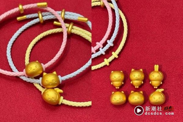 最保值吉伊卡哇！“周大福ｘ吉伊卡哇”联名黄金手炼开卖，售价、贩售通路一次看！ 时尚 图2张