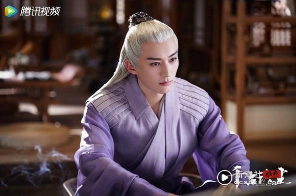 刘学义在《千古玦尘》中的古装扮相，仙气飘飘