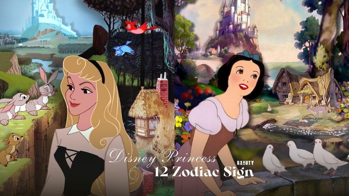 迪士尼公主们的12星座对照!乐佩是温暖巨蟹女孩,小美人鱼是梦幻的双鱼座代表!