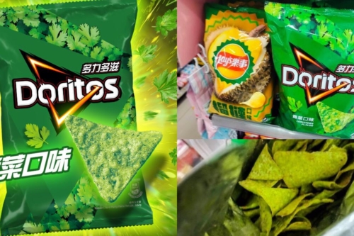 香菜控开吃 ！全家限量开卖“香菜多力多滋”，浓郁滋味必买！