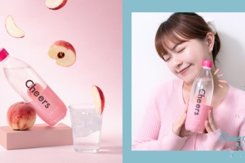 光喝水就是一种时尚!热卖NO.1“GM气泡水”款款消暑解渴,全新Cheers水蜜桃今夏必喝