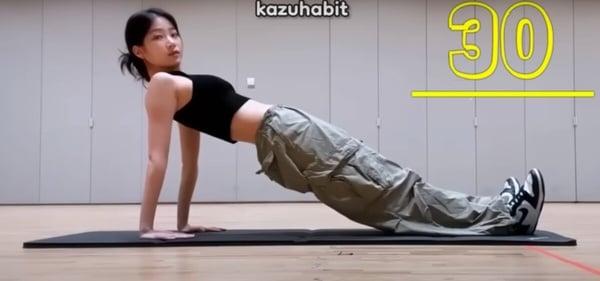女团级虐腹运动！中村一叶亲自公开&amp;amp;amp;教学