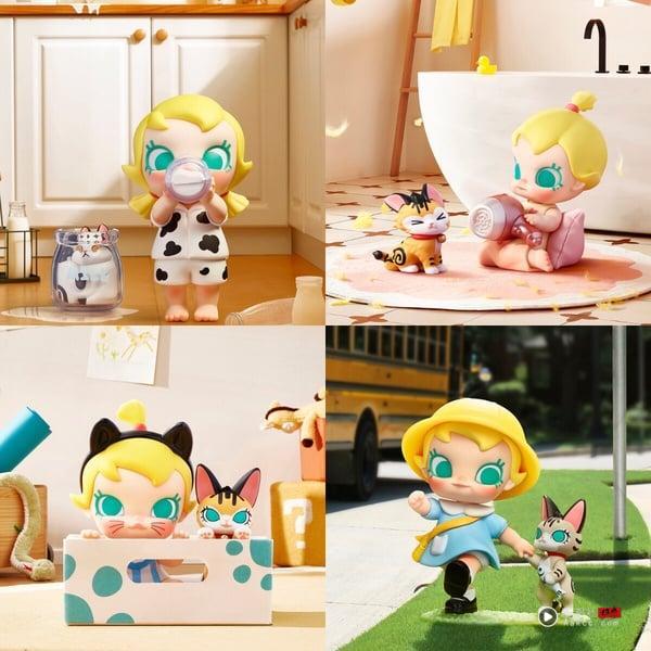 POP MART泡泡玛特话题新品：LABUBU前方高能系列，CAREBEARS、Baby Molly盲盒可爱必收 最新 图6张