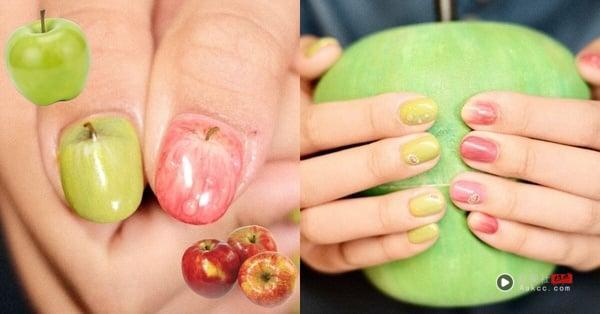 2025夏日“水果美甲范本”整理：韩国爆火果皮系美甲超逼真、气异果和樱桃指定率高！ 最新 图13张
