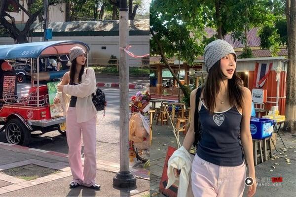 韩国穿搭博主“夏天穿搭”范本！运动混搭、层次感叠穿一次看，清爽百搭又显瘦！ 时尚 图13张