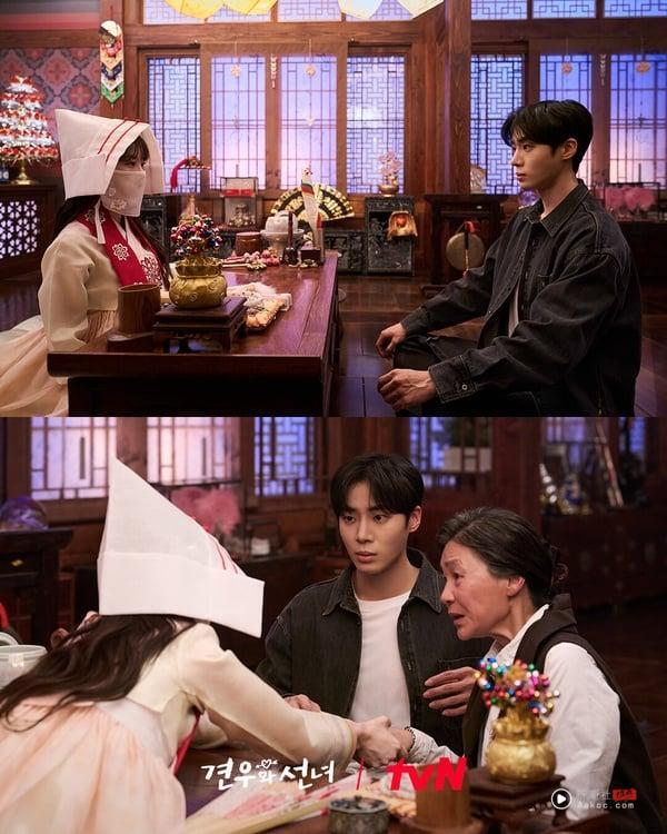 《牵牛和仙女》开播收视破新高！巫女拯救厄运少年，赵怡贤、秋英宇CP二搭很好嗑 娱乐 图8张