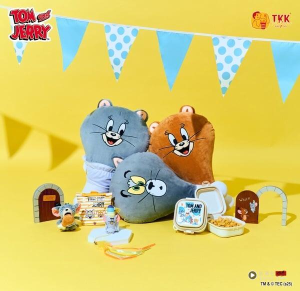 顶呱呱新联名！顶呱呱携手“汤姆猫与杰利鼠”7/22开跑，推限定包装、巨型鸡腿抱枕必收 最新 图1张