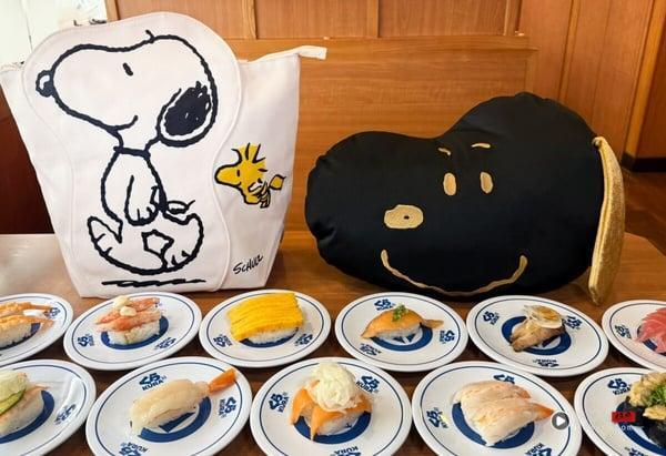 史努比粉收！藏寿司联名史努比扭蛋7/25开扭，全13款扭蛋、史努比大玩偶、提袋必收 最新 图5张
