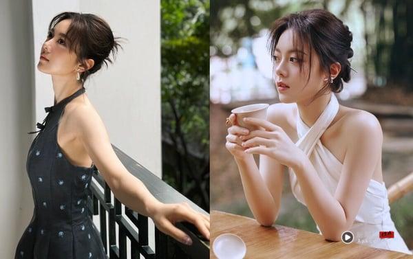 《度华年》赵今麦穿搭技巧：露出锁骨打造纤细印象