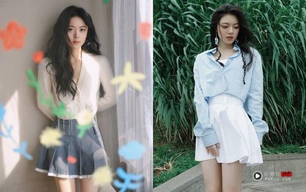 《度华年》赵今麦“私服穿搭”超耐看！藏肉显瘦5大技巧，腰线位置是细腿、显高关键！