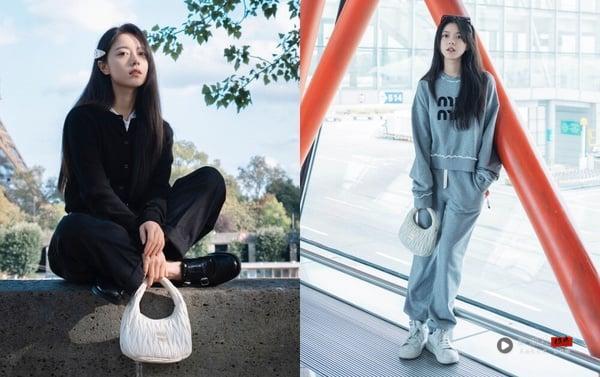 《度华年》赵今麦穿搭技巧：同色系穿搭干净显气质