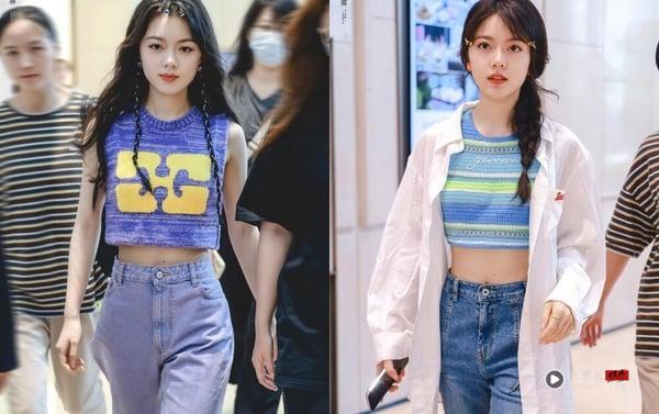 《度华年》赵今麦穿搭技巧：高腰单品调高腰线