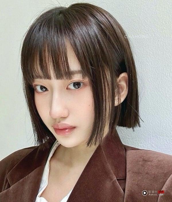 短发剪浏海更显小脸！5款短发＆中短发推荐浏海范本，修饰脸型效果高又好整理 最新 图5张