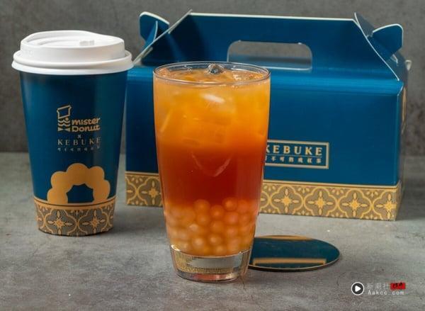 Mister Donut 联名可不可推“熟成红茶＆胭脂红茶”甜甜圈8/1开卖，茶香甜甜圈再享优惠 最新 图8张