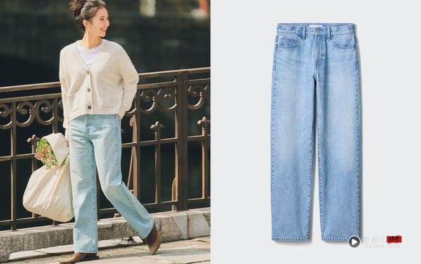 UNIQLO闭眼入“显瘦牛仔裤”整理！日韩这色卖到缺货，157小个子命定“神裤”是它！ 时尚 图4张