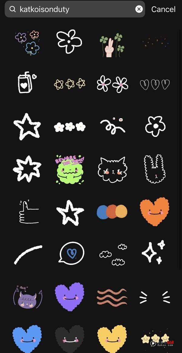 IG限动“GIF关键字”推荐10款：可爱、文青、韩系简约风一次搜，还有喵星人、三丽鸥！ 时尚 图8张