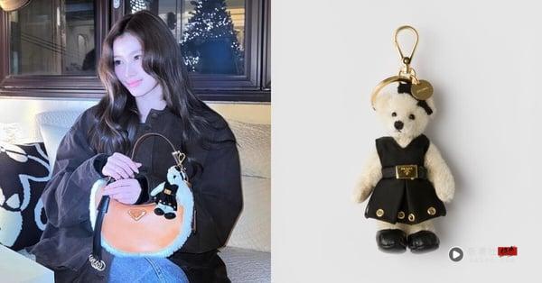 别只疯Labubu，这十款精品“包包吊饰”可爱度没再让！LV小蜜蜂、SANA同款小熊超抢手 时尚 图6张