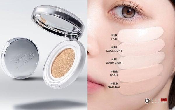 2025韩国Olive Young“气垫粉饼”TOP4：ABOUT TONE Skin Layer Fit Cushion气垫粉饼