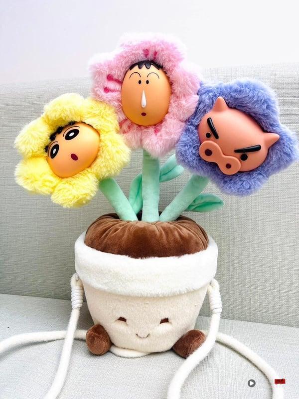 蜡笔小新在全家！全家开卖“蜡笔小新花束”蜡笔小新、阿呆、肥嘟嘟左卫门优惠价入手 最新 图2张