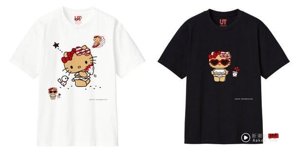 UNIQLO推期间限定客制化“黑皮 Kitty UT系列”！贩售地点、时间一次看 时尚 图4张