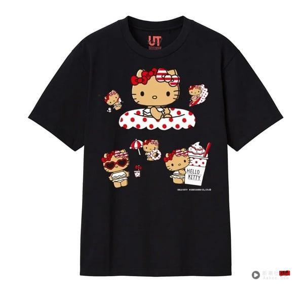 UNIQLO推期间限定客制化“黑皮 Kitty UT系列”！贩售地点、时间一次看 时尚 图6张