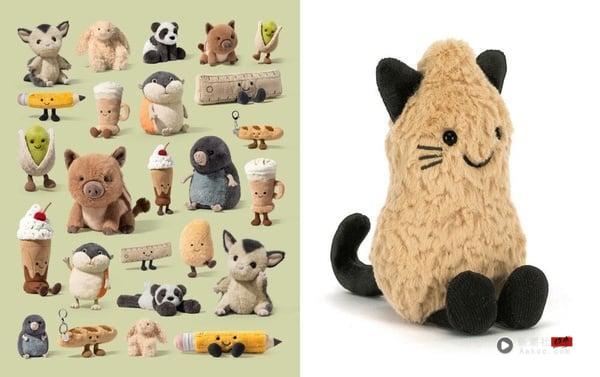 2025 Jellycat 十大人气新角色推荐！花生猫猫询问度最高、这只竟然能招财带来好运！ 时尚 图1张