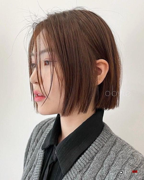 短发剪对层次更显脸小！不同脸型短发层次推荐，修饰脸型问题、自然卷更好整理 最新 图9张