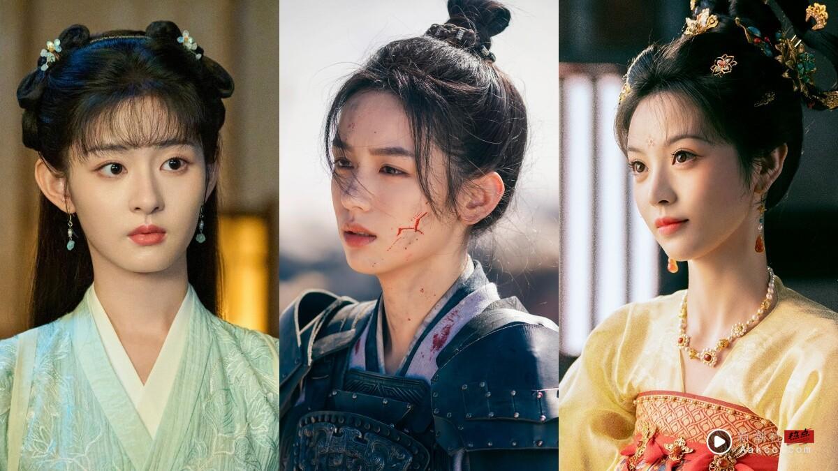 八月电视剧10位古装美人!《锦月如歌》周也“禾晏”追一集就爱上,《子夜归》田曦薇美翻