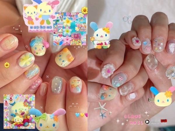 三丽鸥角色“花小兔”逆袭爆红！日韩社群热潮延烧，从美甲到娃娃周边全面占领少女心 最新 图4张
