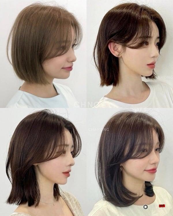 锁骨发范本25款：层次内弯、直发适合脸型解析，不烫也好看！ 最新 图1张