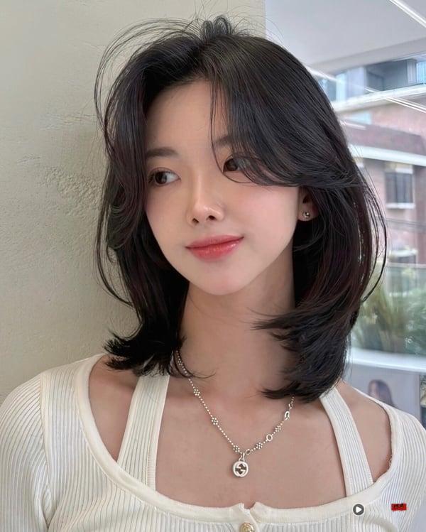 锁骨发范本25款：层次内弯、直发适合脸型解析，不烫也好看！ 最新 图7张