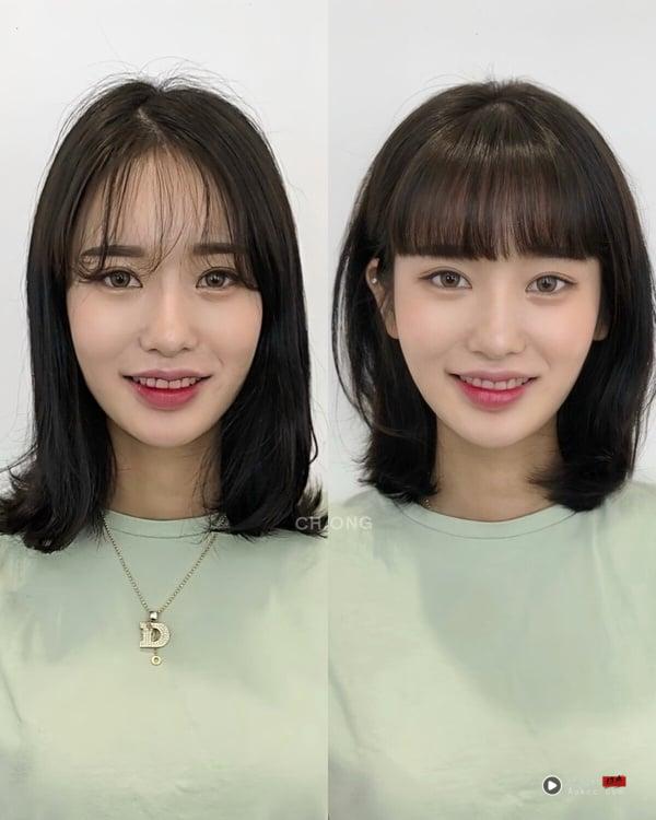 锁骨发范本25款：层次内弯、直发适合脸型解析，不烫也好看！ 最新 图3张