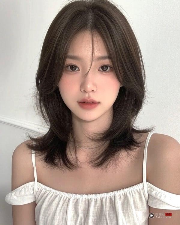 锁骨发范本25款：层次内弯、直发适合脸型解析，不烫也好看！ 最新 图17张