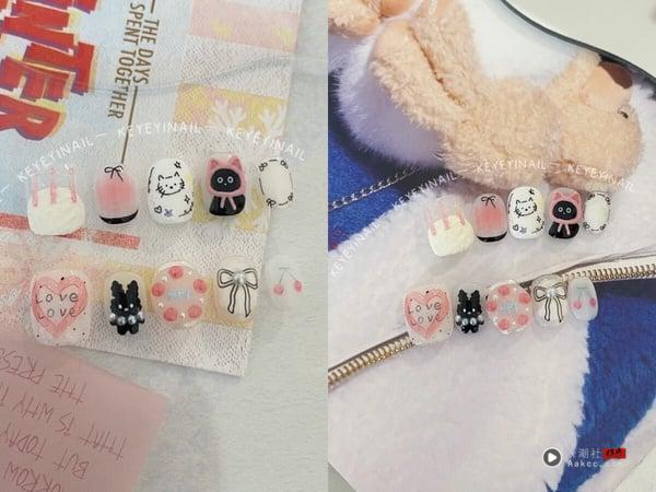 2025“生日美甲”范本一次看：从手绘蛋糕到INS油画风，让指尖成为生日亮点！