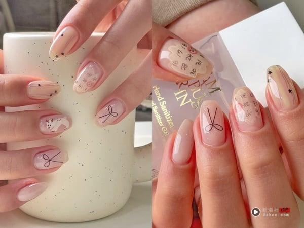 2025“生日美甲”范本一次看：从手绘蛋糕到INS油画风，让指尖成为生日亮点！