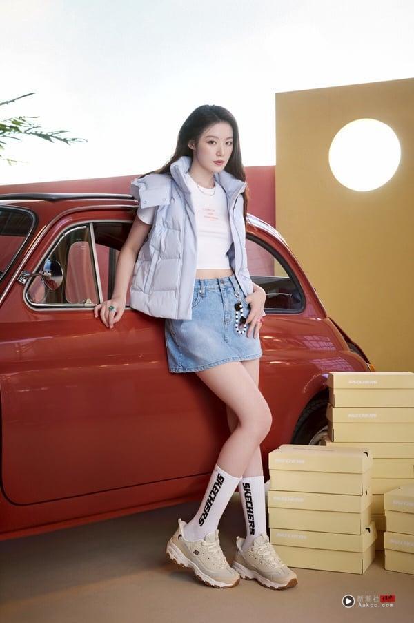 i-dle 舒华也饱受扁平足困扰！掌握扁平足选鞋技巧＋舒华同款SKECHERS球鞋，久走不累 时尚 图7张