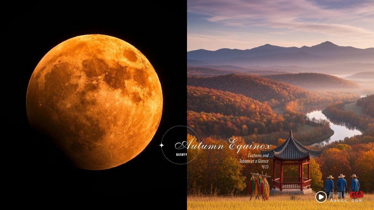 9/23“秋分”习俗与禁忌一次看！不只吃秋菜润燥养生，还要向月亮许愿，不宜搬家动土！