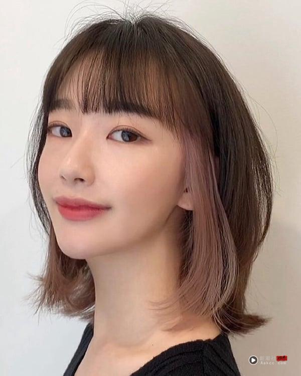 2025“耳圈染”配色+造型范本15款：显气色玫瑰粉、混血感烟熏奶茶必染 最新 图7张