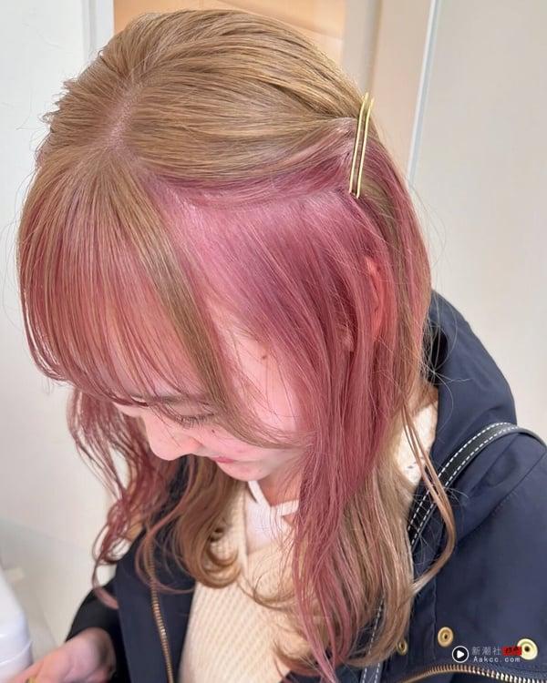 2025“耳圈染”配色+造型范本15款：显气色玫瑰粉、混血感烟熏奶茶必染 最新 图20张