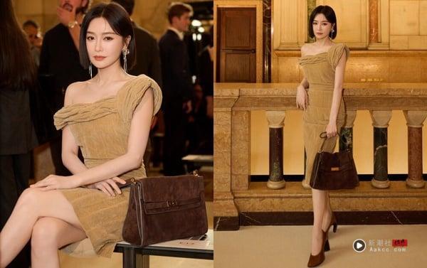 秦岚时装周美出新境界！46岁养出仙女体态美貌好习惯好习惯公开