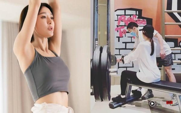 秦岚美貌好习惯5：重视运动