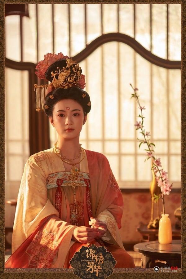 网评电视剧“最适合唐代发髻”古装美人TOP5！《国色芳华》张雅钦第5，杨幂第3，冠军是她 娱乐 图1张